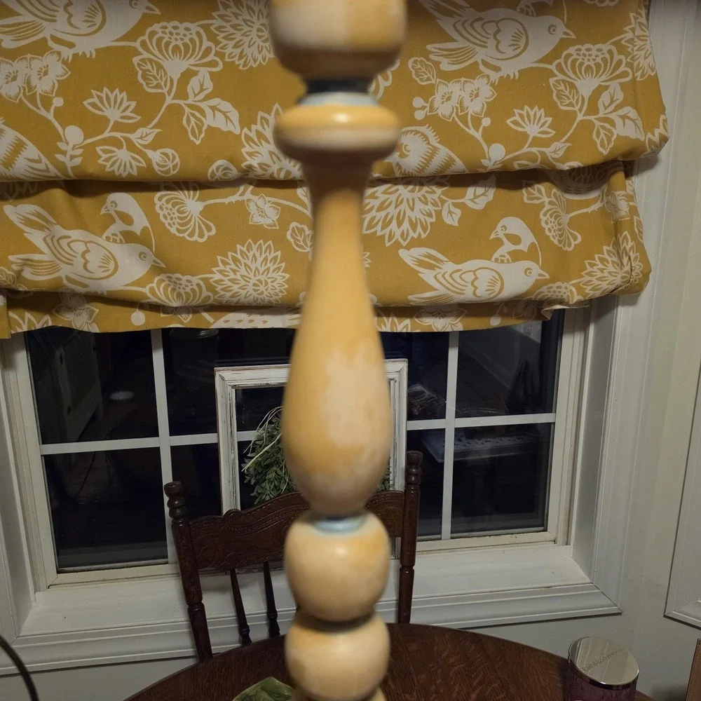 Vintage matching country goose lamp set table lamp & Floor Cottagecore